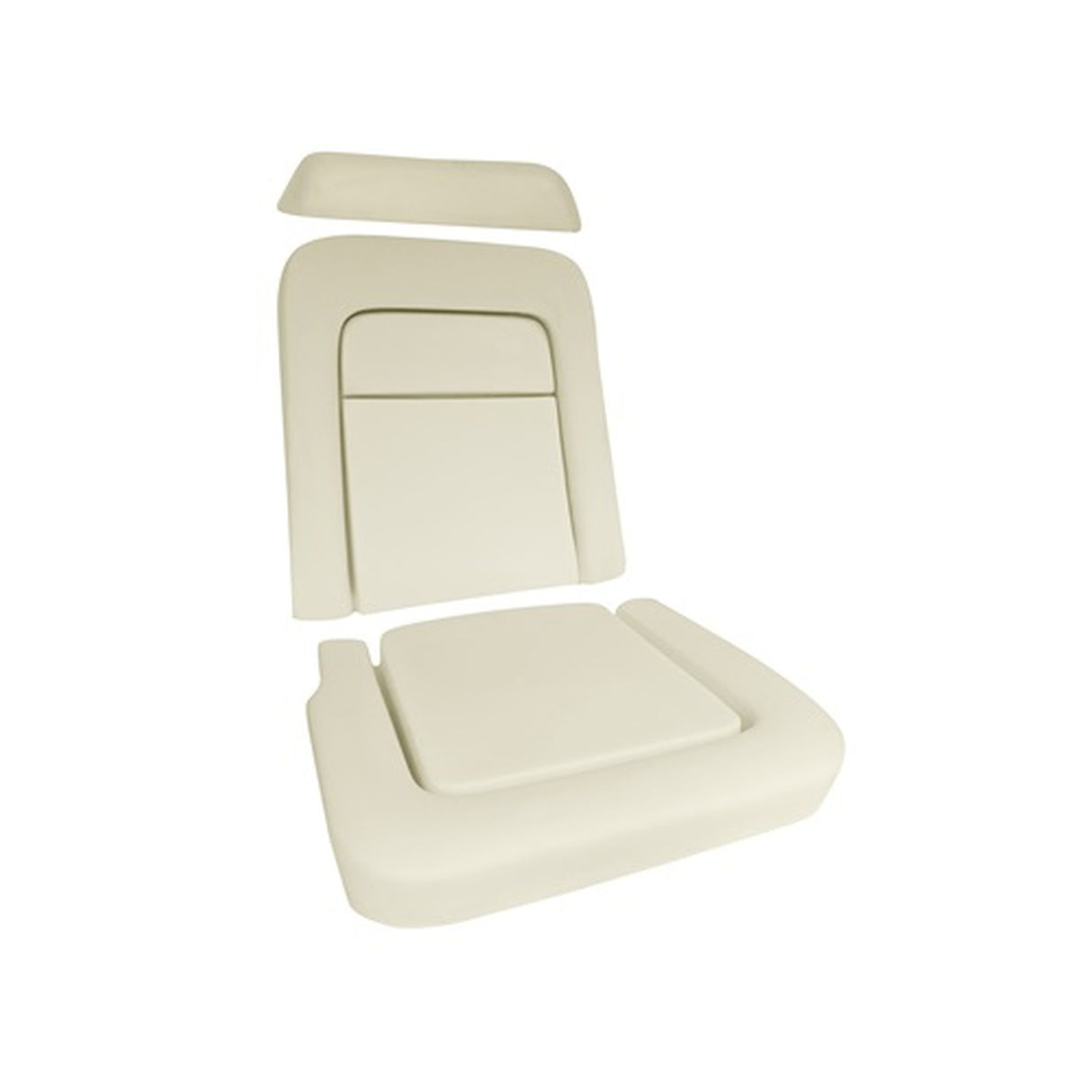Scott Drake Standard /Deluxe Seat Foam Set - C8ZZ-6560050-1K
