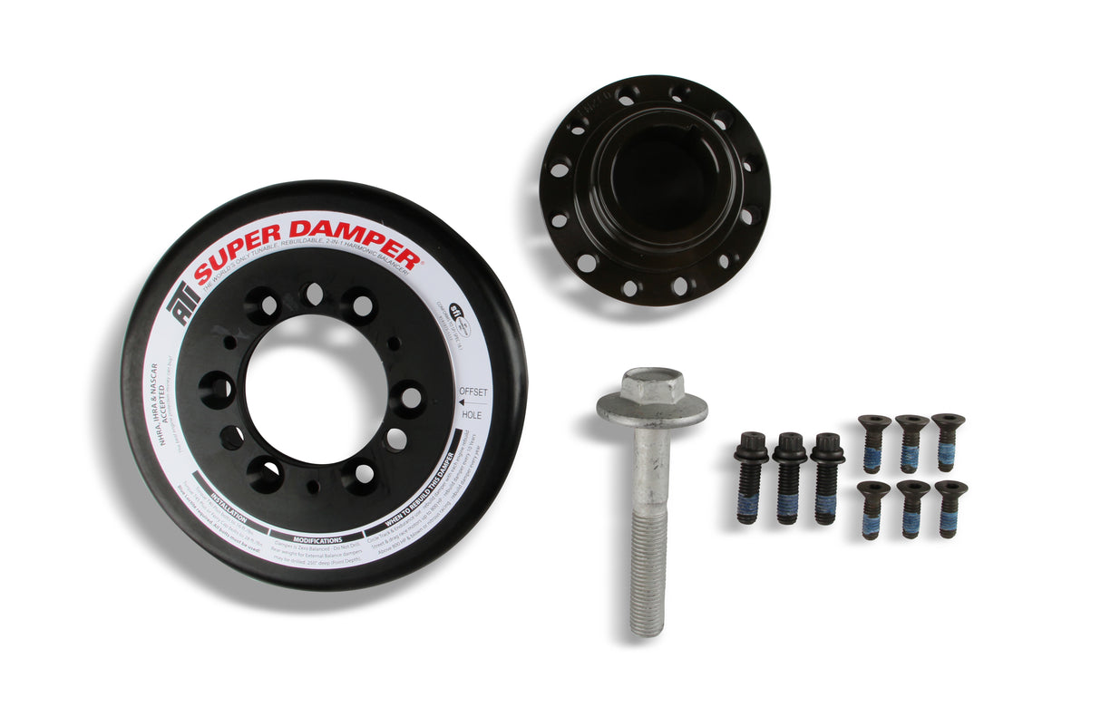 Holley 20-182BK Premium Mid-Mount Race Accessory System-Black Finish