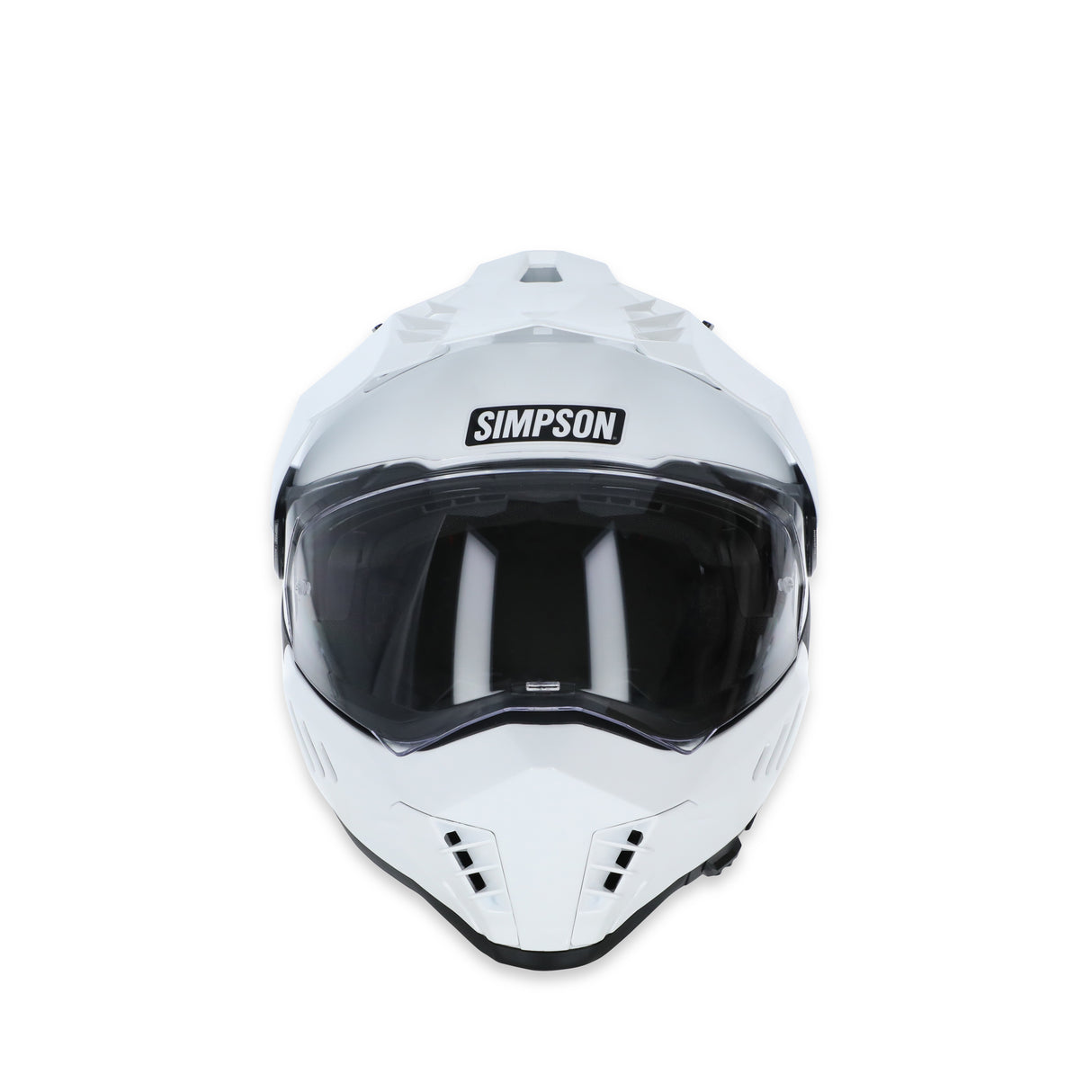 Simpson Motorcycle Xcursion Bandit Helmet - White XL - XB1XL