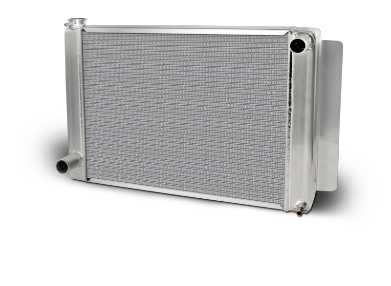 AFCO Aluminum Radiator Drag/Performance 27.5 Inch Single Pass Ford - 80101FNP 80101FNP