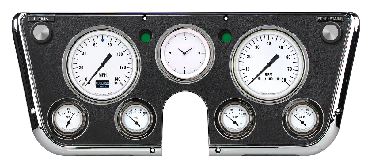 Classic Instruments White Hot 1967-72 Chevy Truck LS Sending Unit - CT67DWH-LS