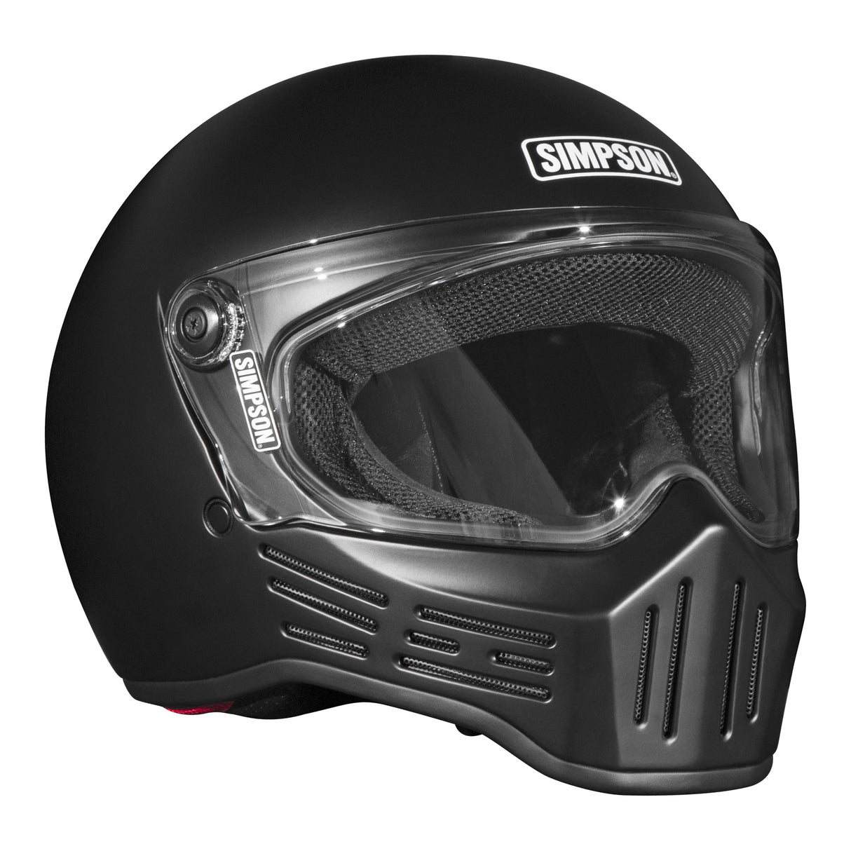 Simpson Motorcycle M30 Bandit Helmet - Matte Black - Extra Large - M303XL