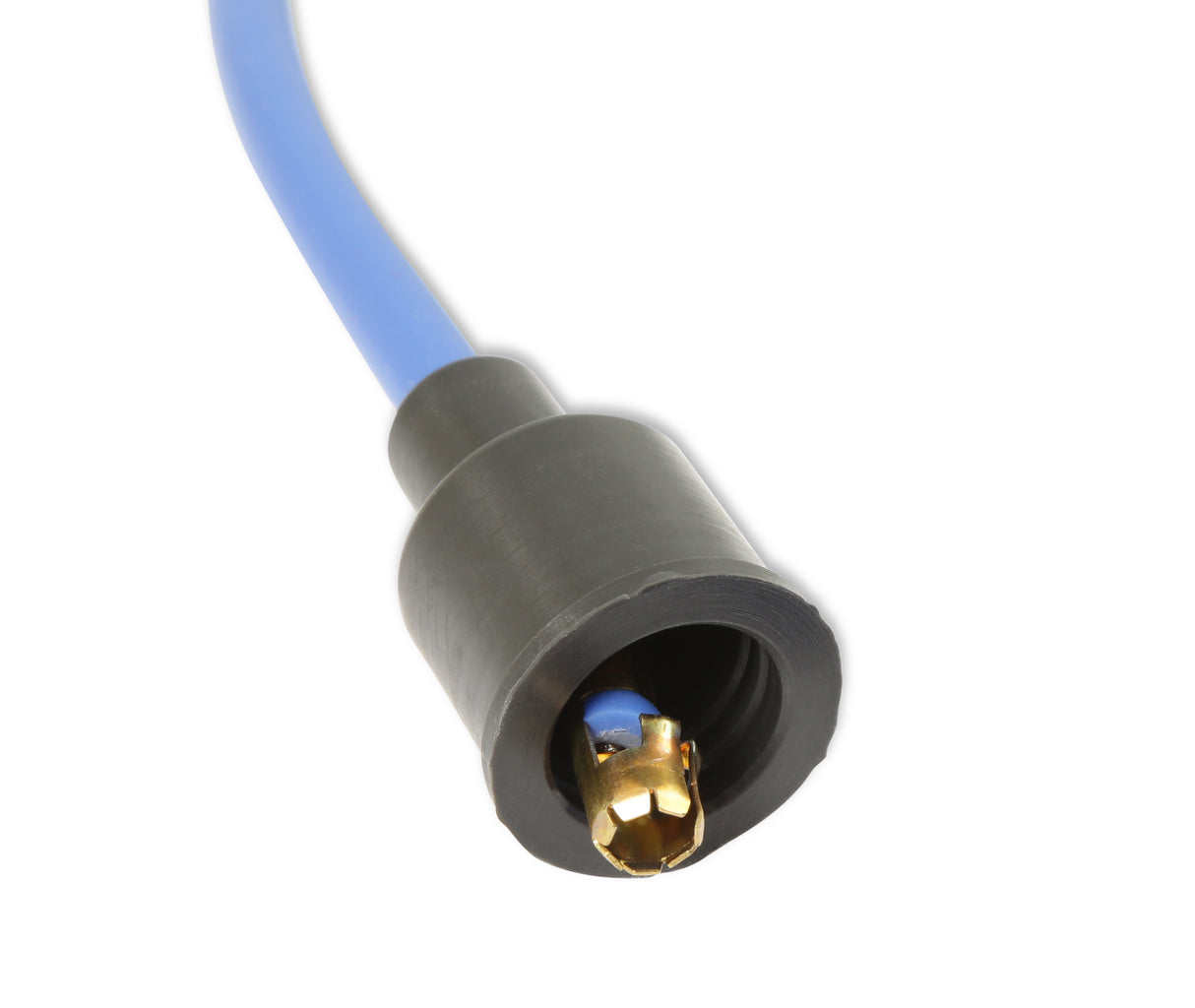 ACCEL Spark Plug Wire Set - 8mm - Universal - Blue Wire with Blue Straight Boots - 5040B