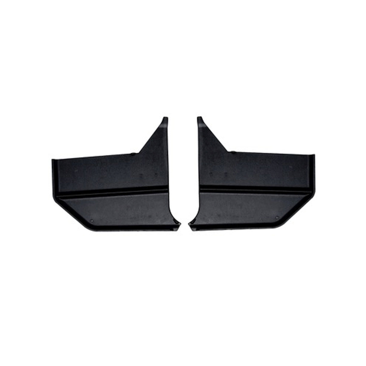 Scott Drake 1964-66 Mustang Convertible Kick Panels (Black) - C5ZZ-76023445BK