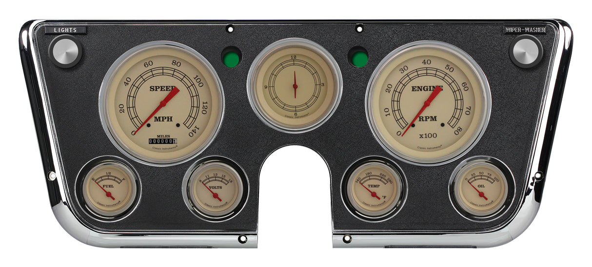 Classic Instruments Vintage Series Truck Package - CT67VT-LS