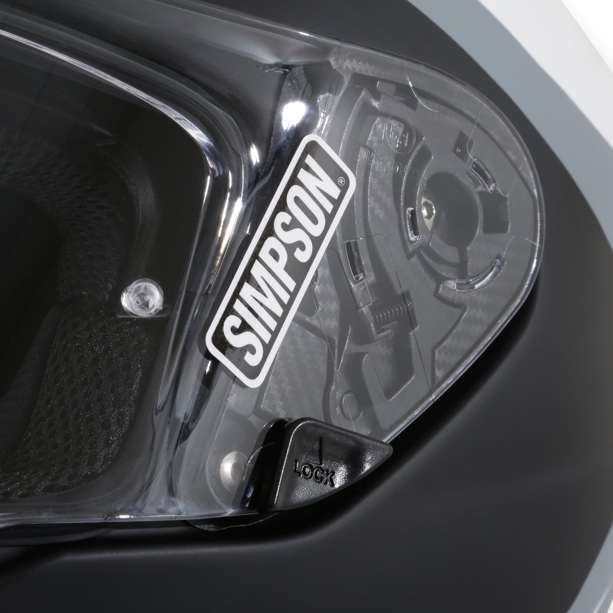 Simpson Motorcycle Ghost Bandit Helmet - Wraith MD - GBDMWRA