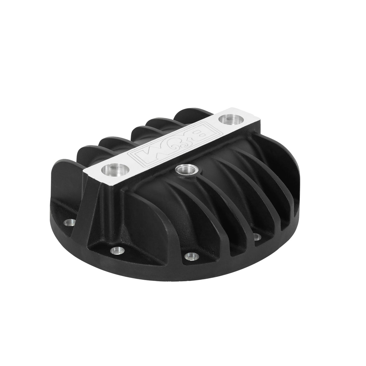 B&M Hi-Tek Aluminum Differential Cover for GM 10-Bolt - Black - 71502