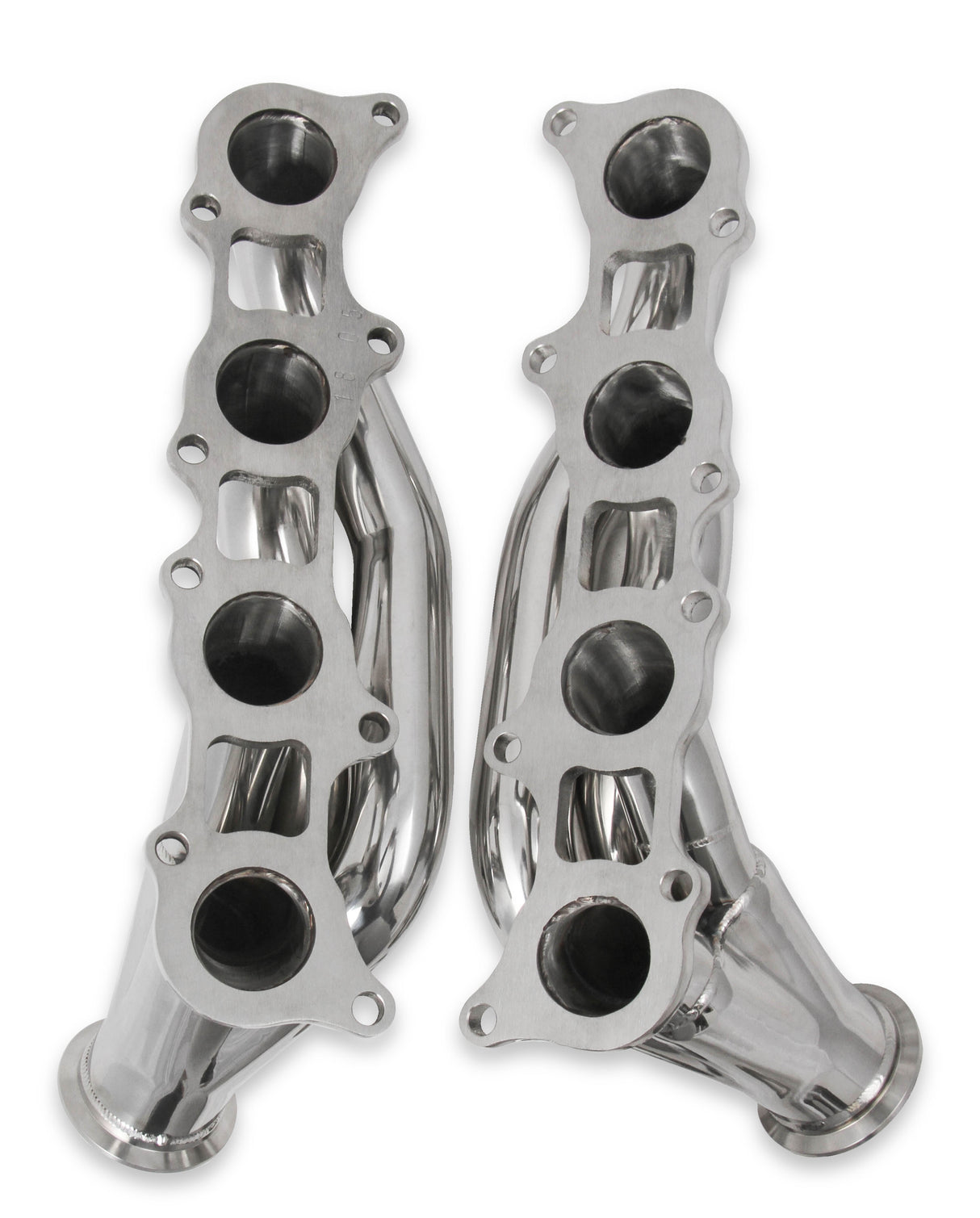 Flowtech Universal Coyote Turbo Headers - Polished 304 Stainless Steel - 12153FLT