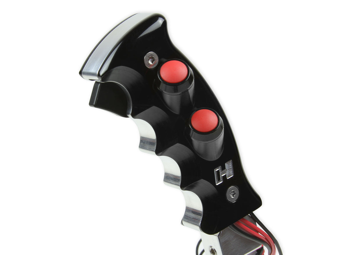 Hurst Billet/Plus Pistol Grip Side Plate - 2 Button - 1539004
