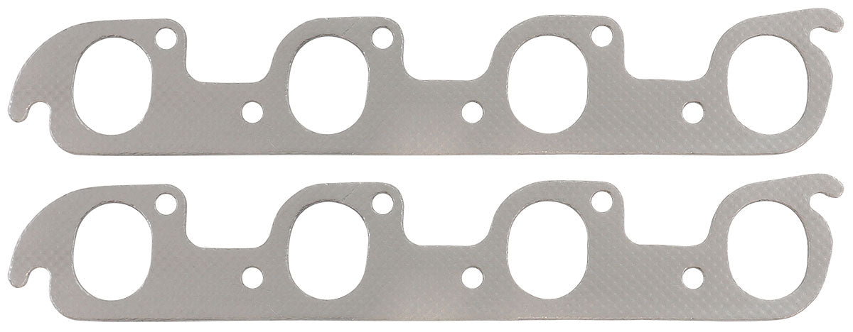 Aeroflow Ford Cleveland 2V Perforated Steel Exhaust Gaskets - AF1854-1812 AF1854-1812