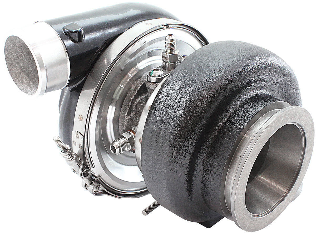 Aeroflow BOOSTED 7170 V-Band 0.85 Turbocharger 1150HP, Black Finish - AF8005-4067BLK