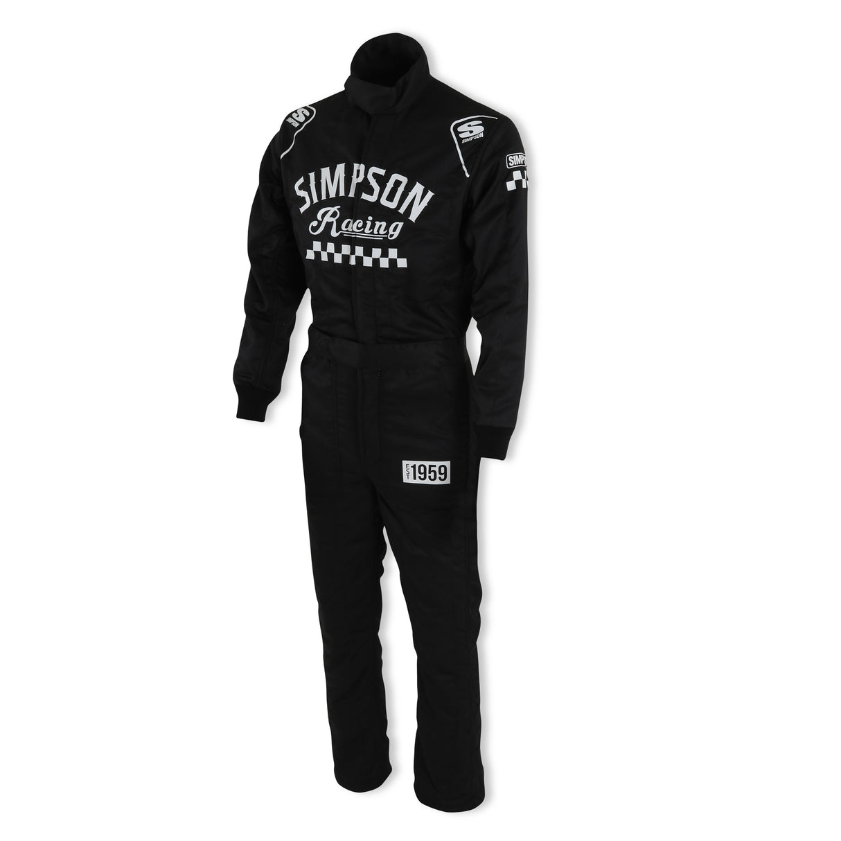 Simpson Checkers Suit Black - SM - CK02121