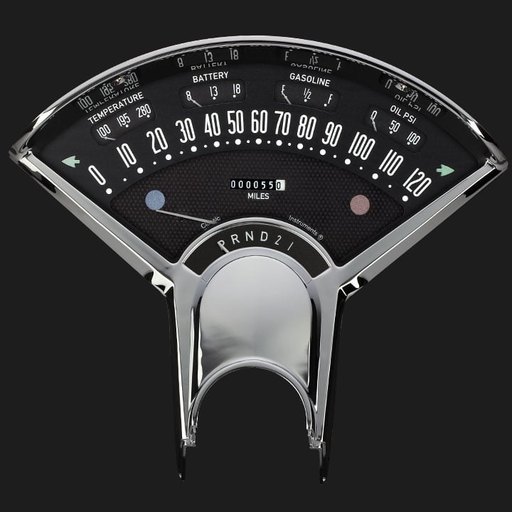 Classic Instruments Bel Era III Black Gear Selector - BET07B