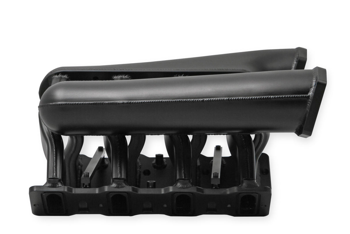 Holley 822202 Sniper EFI Fabricated Intake Manifold Dual Plenum 92mm LS3/L92, Rail Kit - Blk