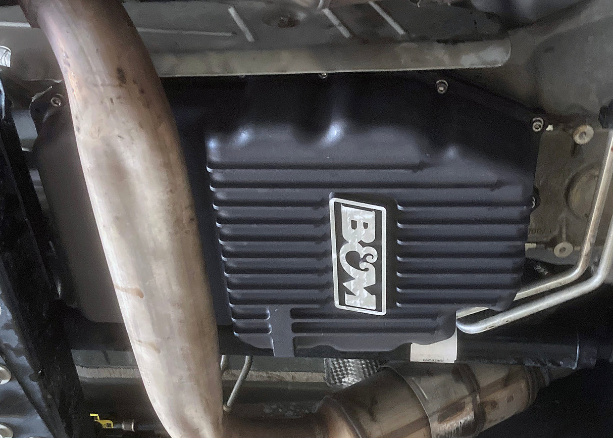 B&M HI-TEK DEEP TRANSMISSION PAN - Black - 71399