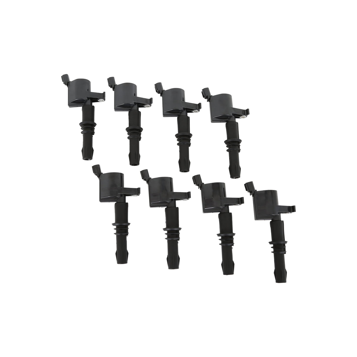 ACCEL Ignition Coil - SuperCoil - 2004-2008 Ford 4.6L/5.4L/6.8L 3-valve- Black- 8-Pack - 140033K-8