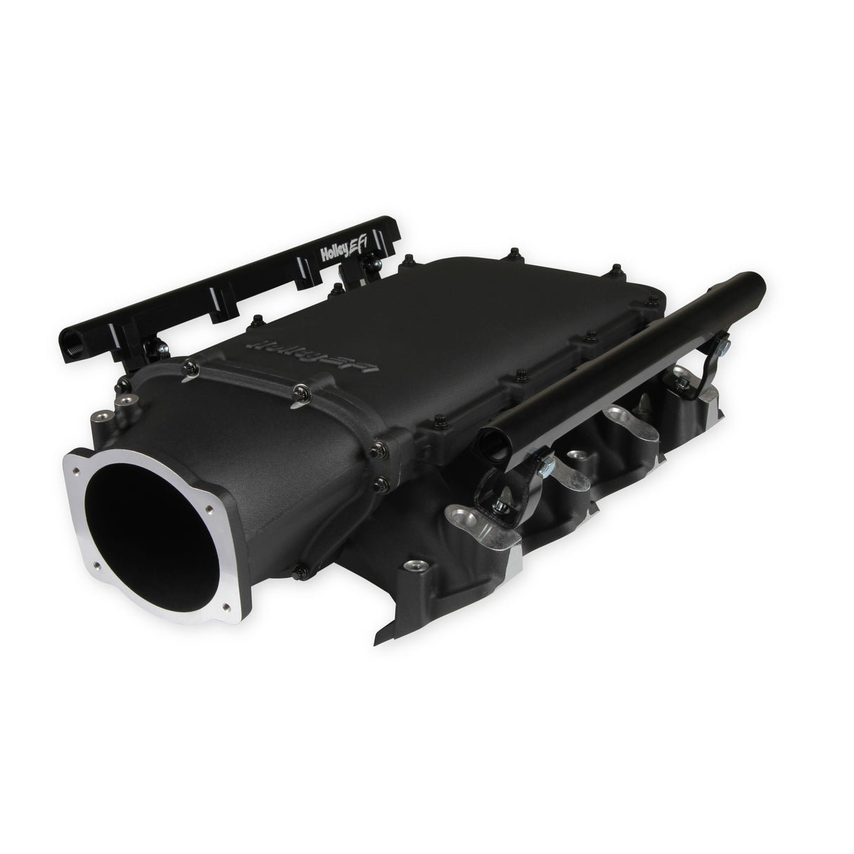 Holley EFI LS3 (Rectangle) Ultra Lo-Ram Black Kit with 102mm TB and 100lb injectors - 300-680BK-100K