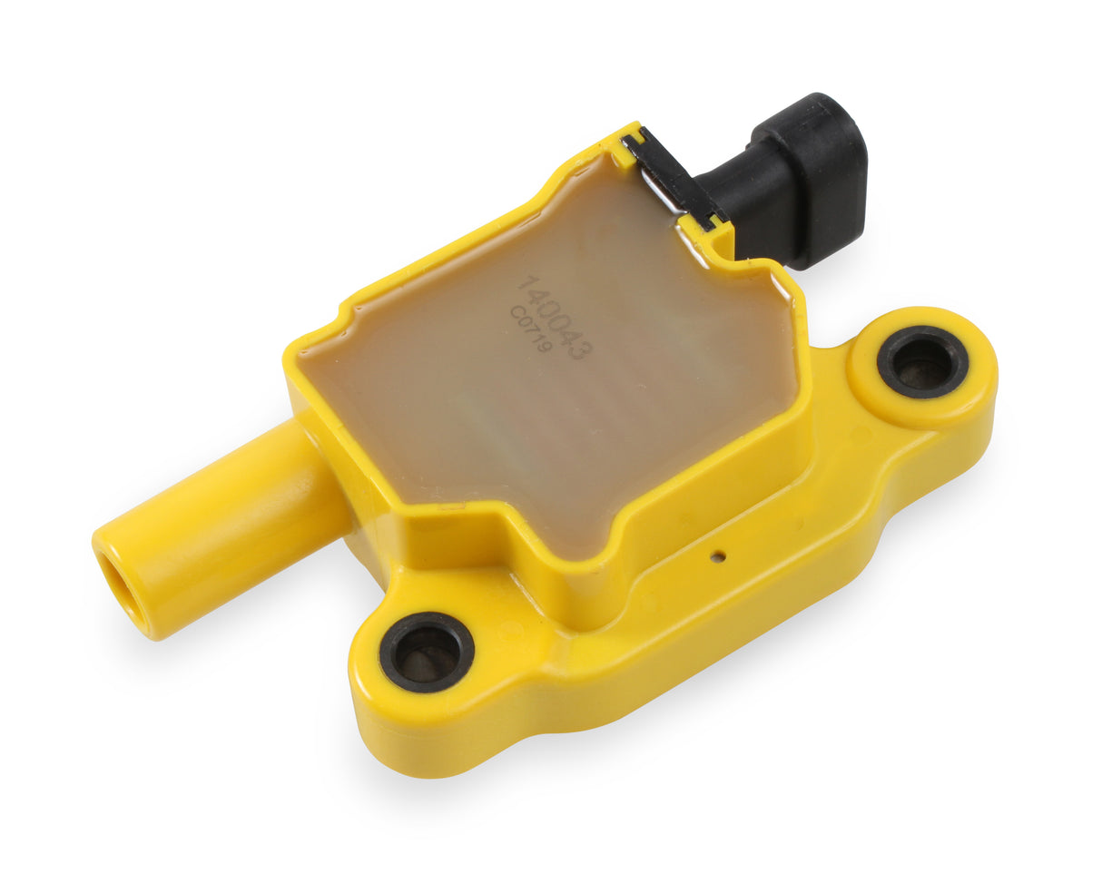 ACCEL Ignition Coils - SuperCoil GM LS2/LS3/LS7 engines, yellow, 8-pack - 140043-8