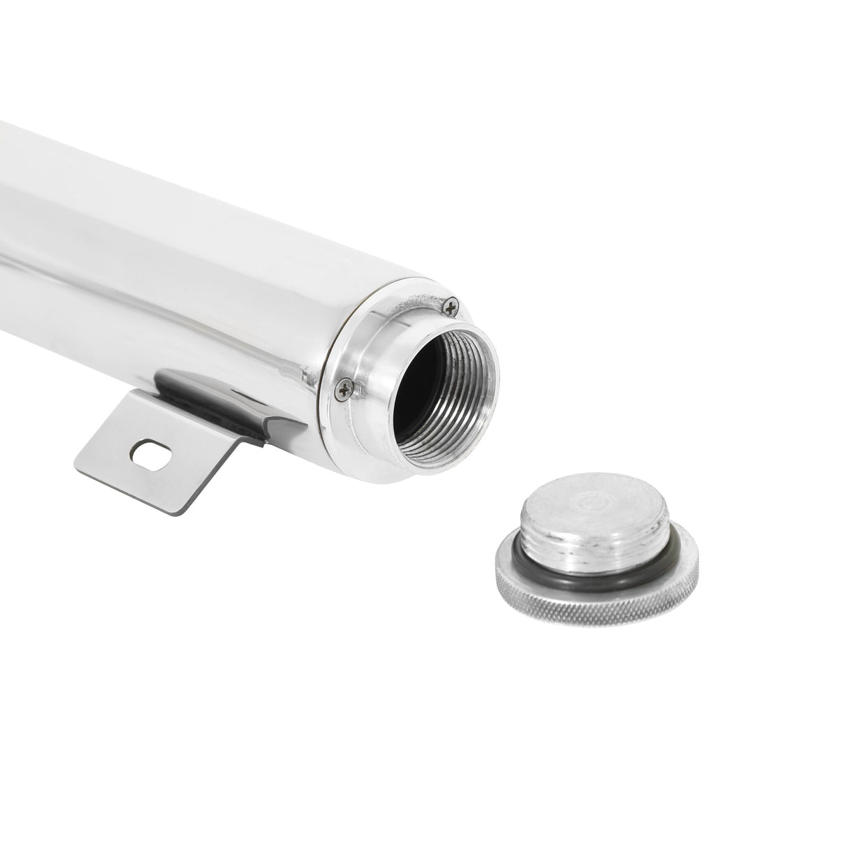 Mr Gasket Coolant Overflow Tank-Stainless Steel - 9130G