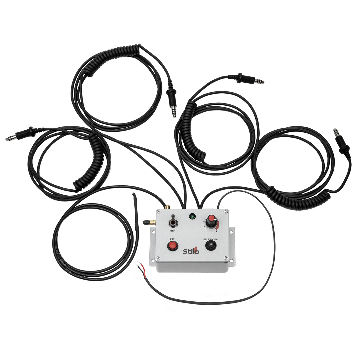 STILO Waterproof Offshore Intercom Unit for 4 with Bluetooth - DB0203