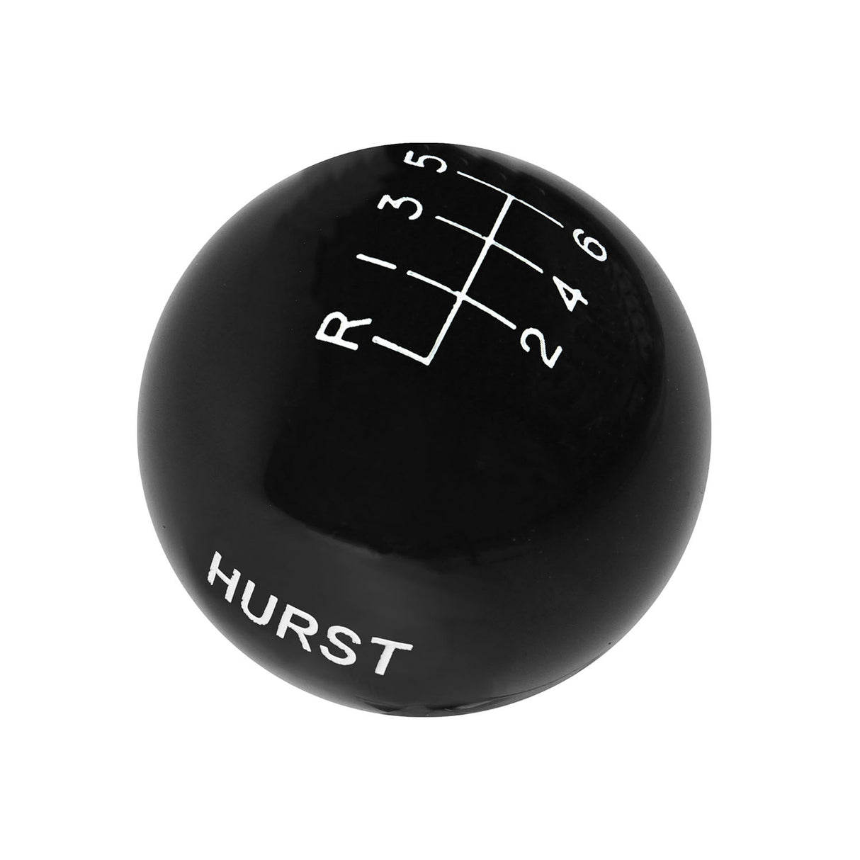 Hurst Shift Knob - 6-Speed - Black - Ford - 1631225