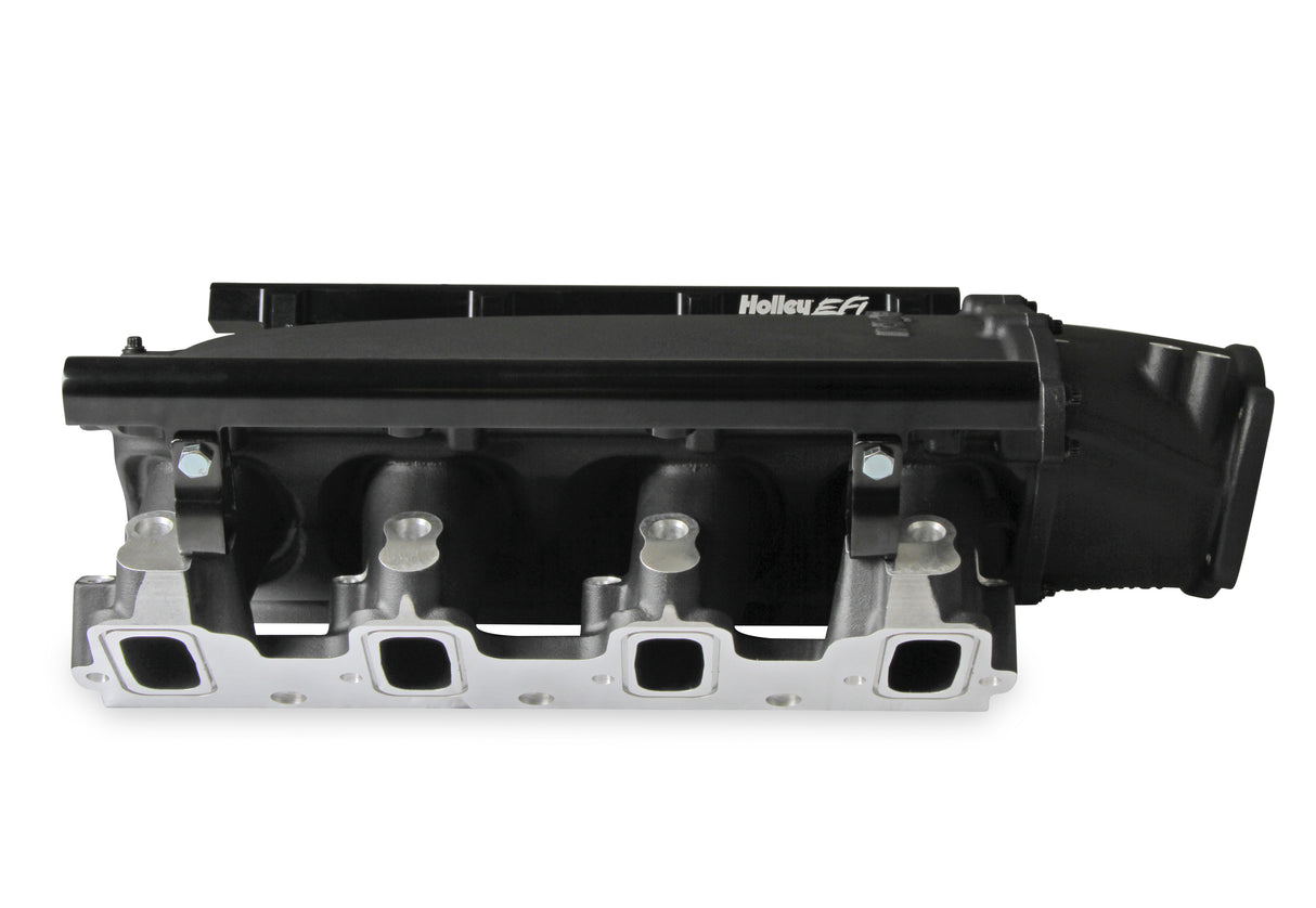 Holley 300-680BK Ultra Lo-Ram Manifold Kit Single Injector- Black - GM LS3/L92