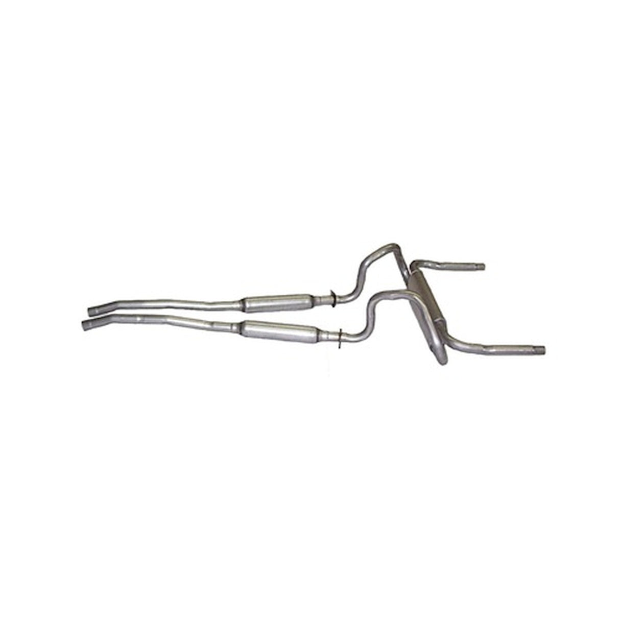 Scott Drake 1967-69 Mustang Exhaust - Factory Style Dual Exhaust System 2.25" - C9ZZ-5257-CRE