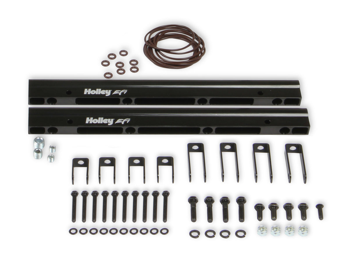 Holley 300-294BK Single Plane EFI 4500 Split-Design Race Intake Manifold- GM LS1/LS2/LS6