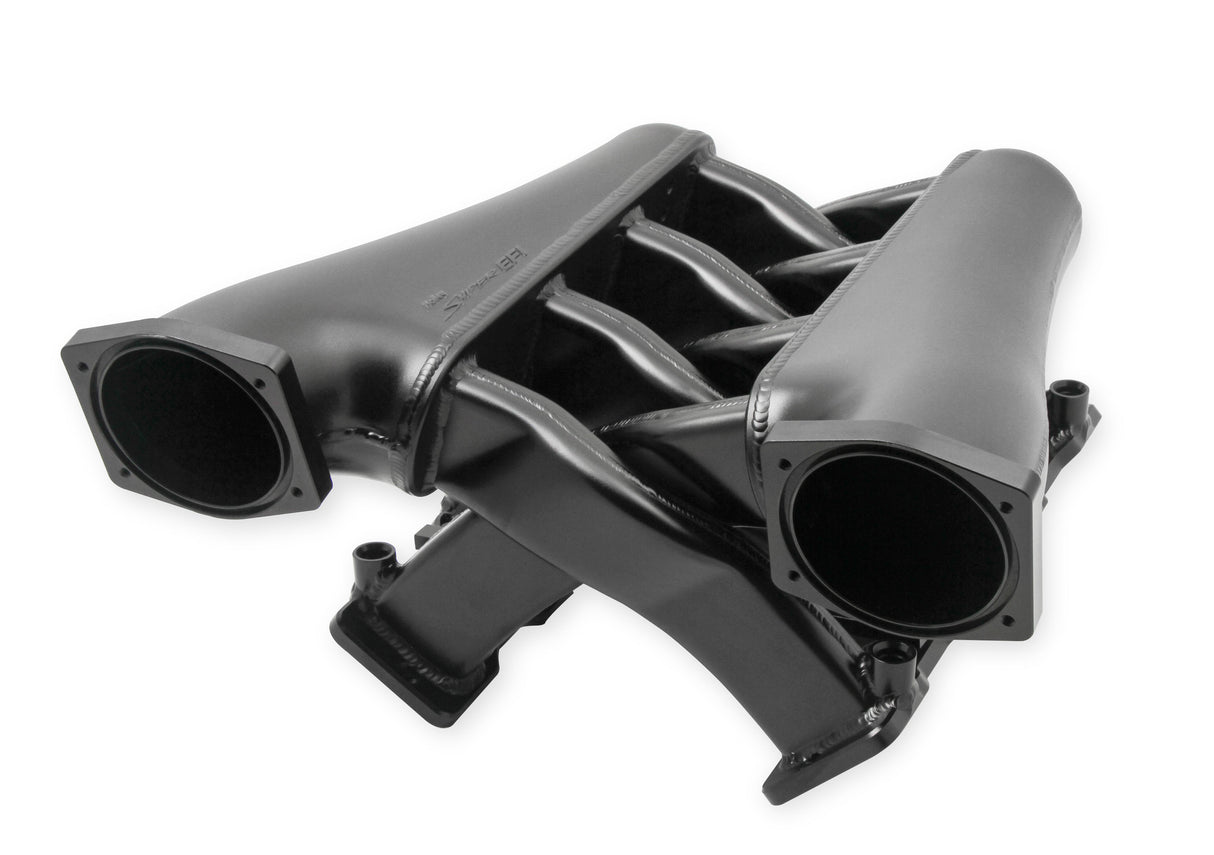 Holley 822242 Sniper EFI Fabricated Intake Manifold Dual Plenum 102mm LS3/L92, Rail Kit - Blk