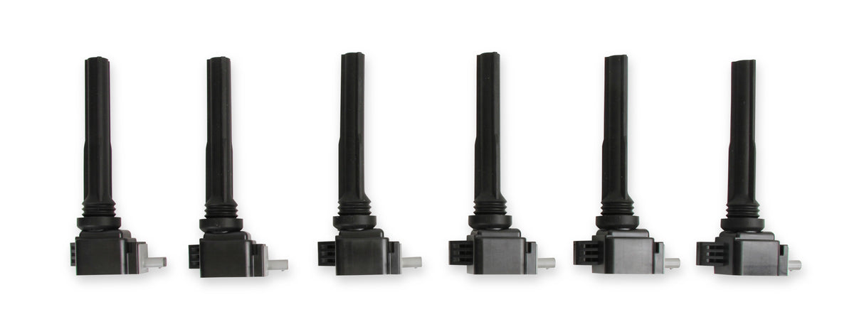 MSD Ignition Coil - Ford EcoBoost - 3.5L V6 - Black - 6-Pack - 827063