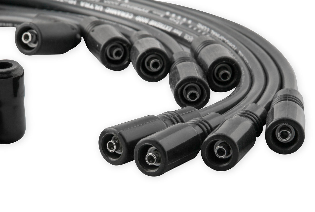 ACCEL Spark Plug Wire Set - Extreme 9000 Black Ceramic-Chevy/GMC Truck 5.0/5.7L 96-00 - 9042CK