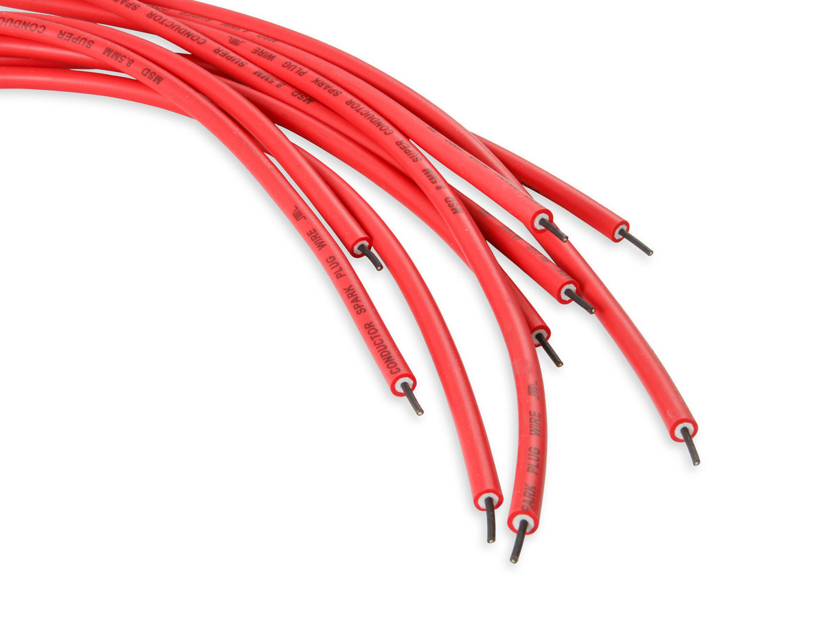 MSD Super Conductor Spark Plug Wire Set, Multi-Angle Plug, HEI Cap - 31189