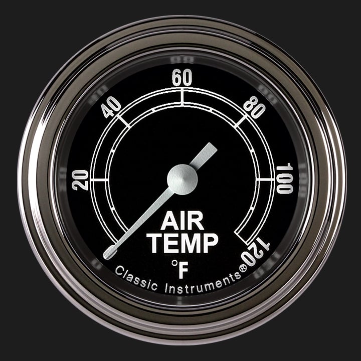 Classic Instruments Traditional 2 1/8" Outside Air Temp. Gauge - TR199SLF