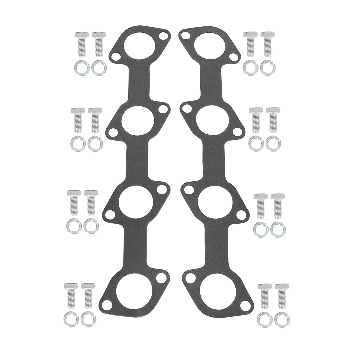 Flowtech Shorty Headers - Black Painted - 91670FLT