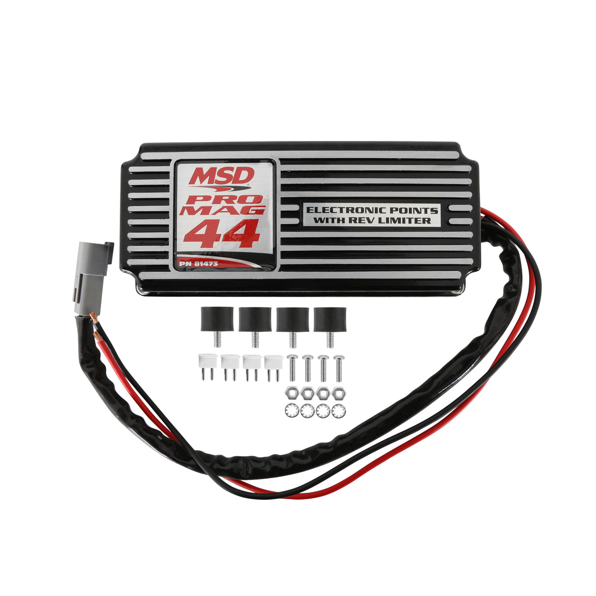 MSD Pro Mag 44 Amp Electronic Points Box - Black - 81473