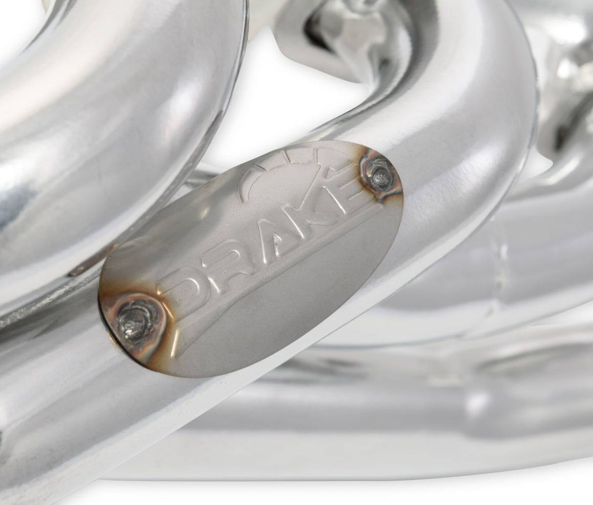 Scott Drake Shorty Header 1-5/8" Silver Ceramic Coated - C5ZZ-9430-CC-SH