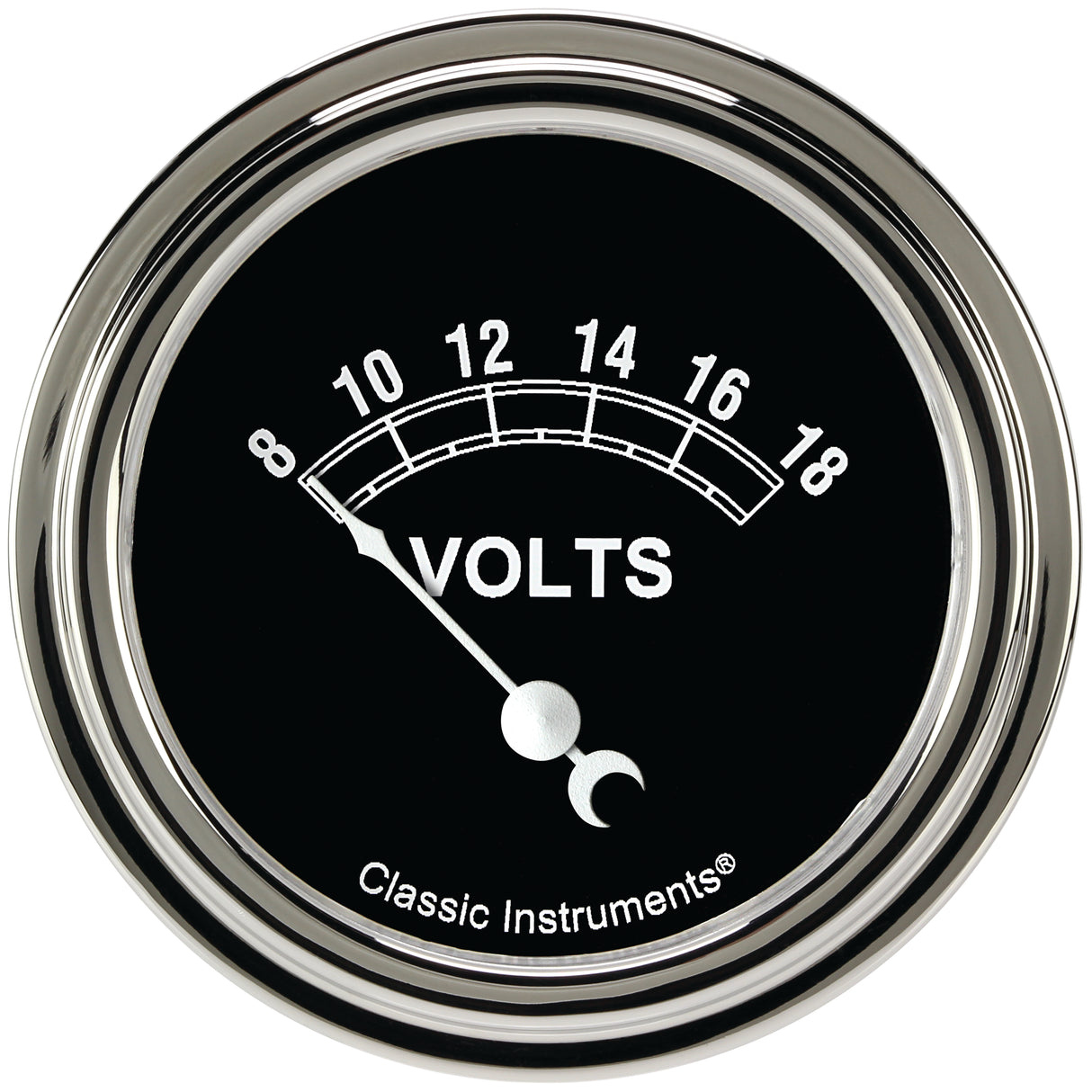 Classic Instruments Traditional 2-5/8" Volt Gauge - TR230SLF