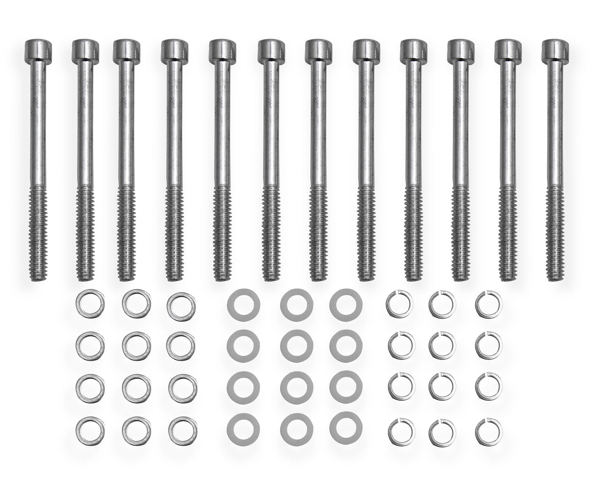 Holley 890013 Sniper Valve Cover - Fabricated Aluminum - Ford Small Block - Tall - Anodized