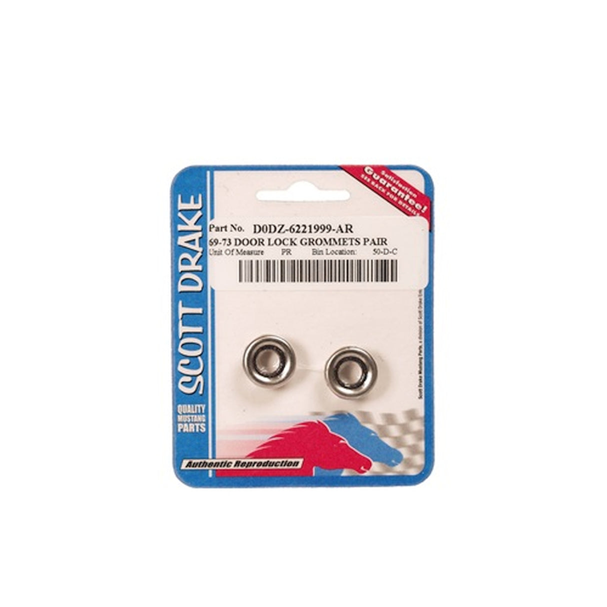 Scott Drake Door Lock Grommets - D0DZ-6221999-AR