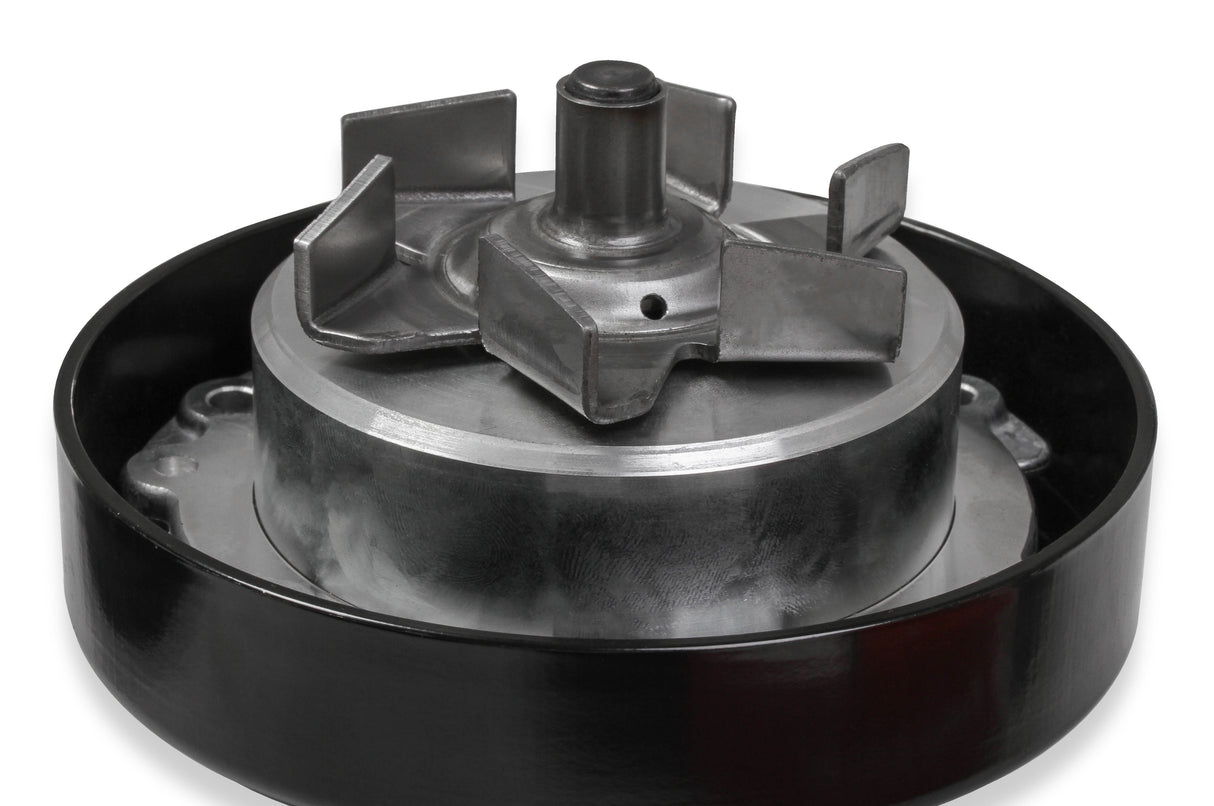 Holley 20-205 Mid-Mount Complete Accessory Drive System - Gen V LT Engines - Standard Damper - Natural