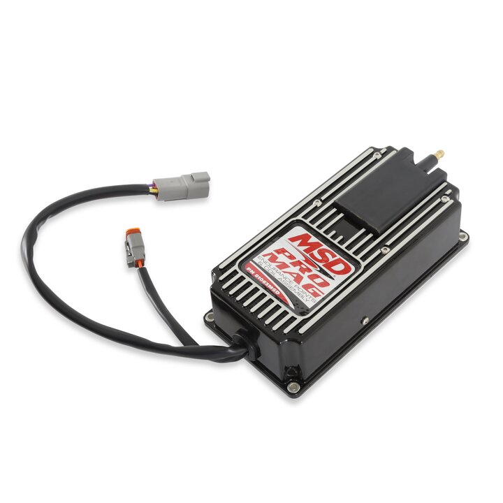 MSD Pro Mag 12/20 Amp Electronic Points Box, Black - 81063MSD