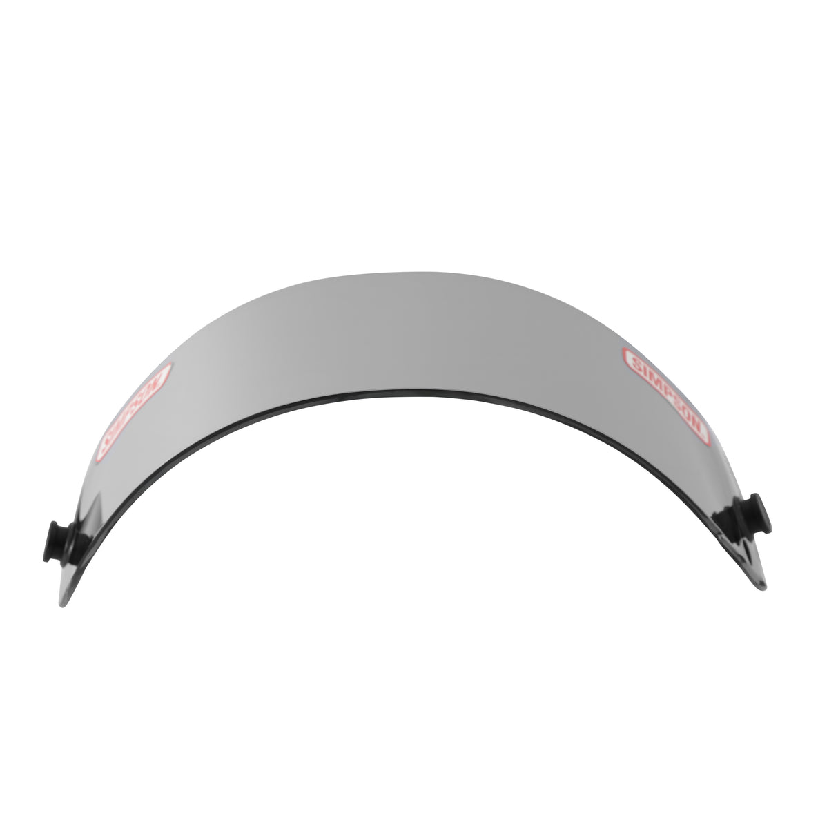 Simpson Devil Ray Visor Silver Mirror - 84306A