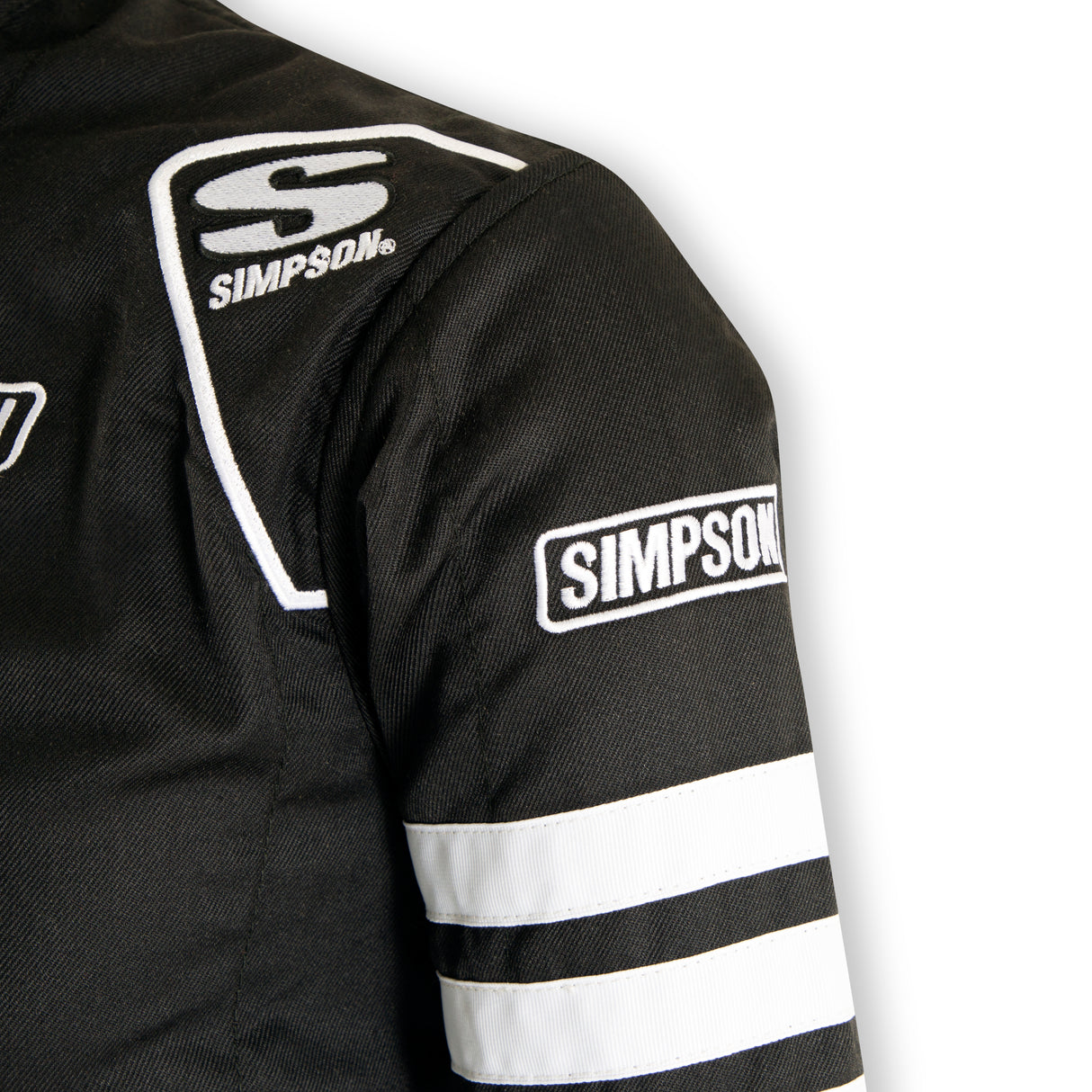 Simpson Classic SFI 5 Jacket w/ Arm Restraint - Black - C402514