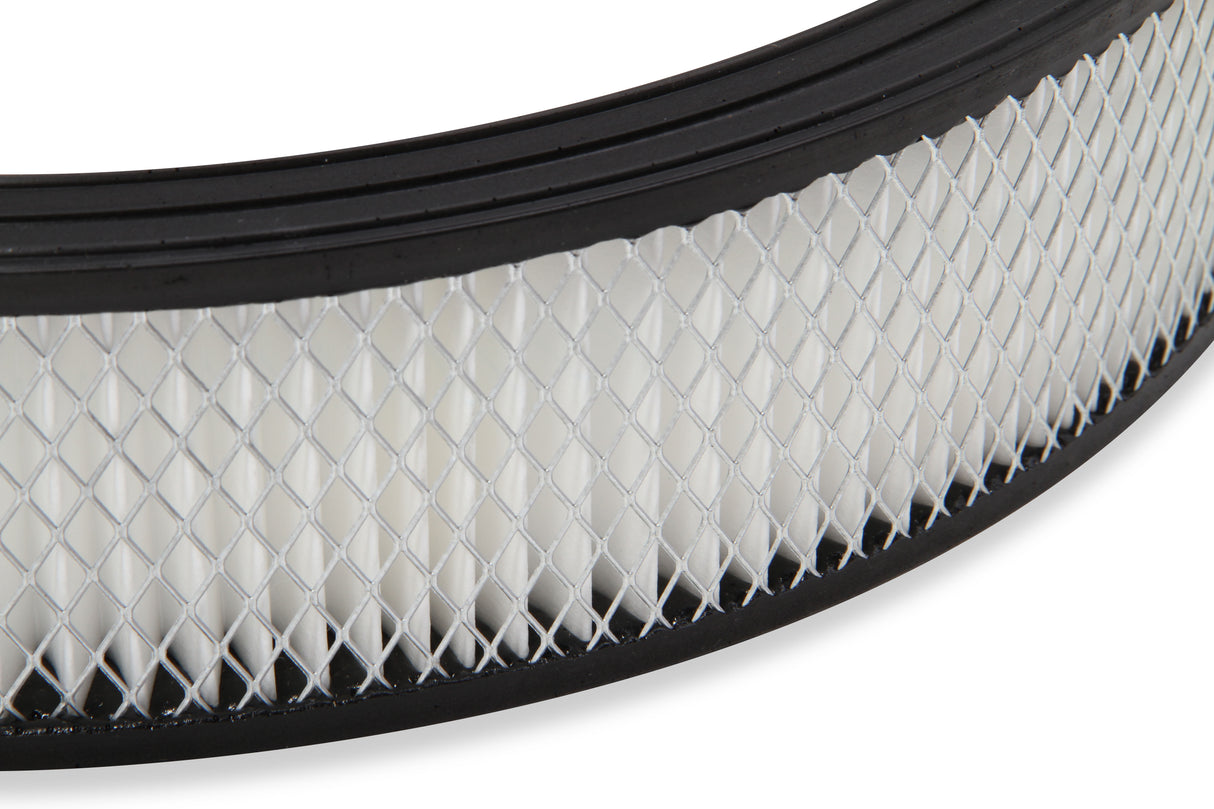 Holley 120-4635 4500 drop-base air cleaner black w/3" paper filter
