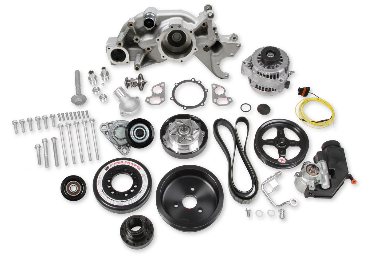 Holley 20-201 Premium Mid-Mount Race Accessory System - Natural