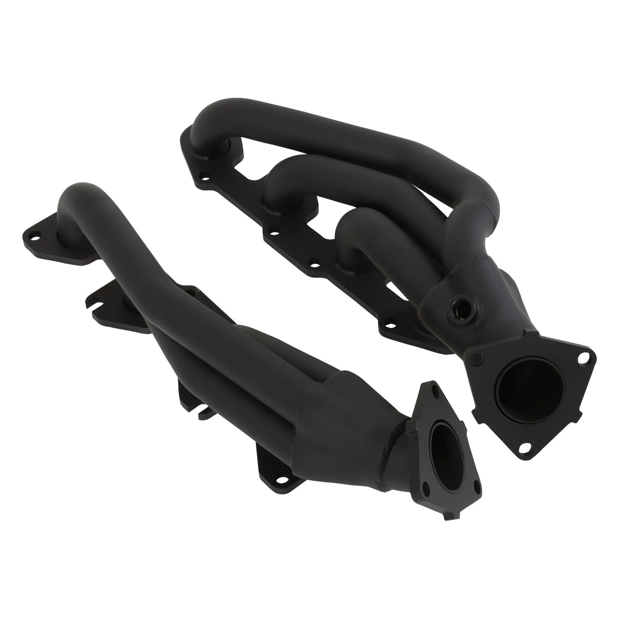 Flowtech Shorty Headers - Black Painted - 91730FLT