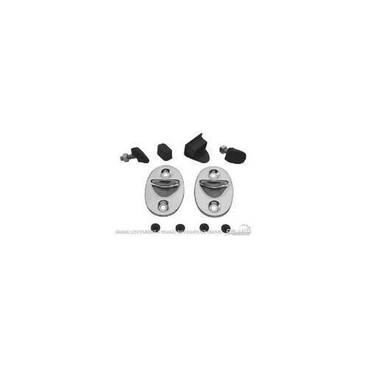 Scott Drake 65-66 Rear Seat Hardware Kits - C6ZZ-6360575-K