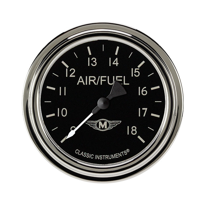 Classic Instruments Moal Bomber 2 5/8" Full sweep Air Fuel - MA394SLF
