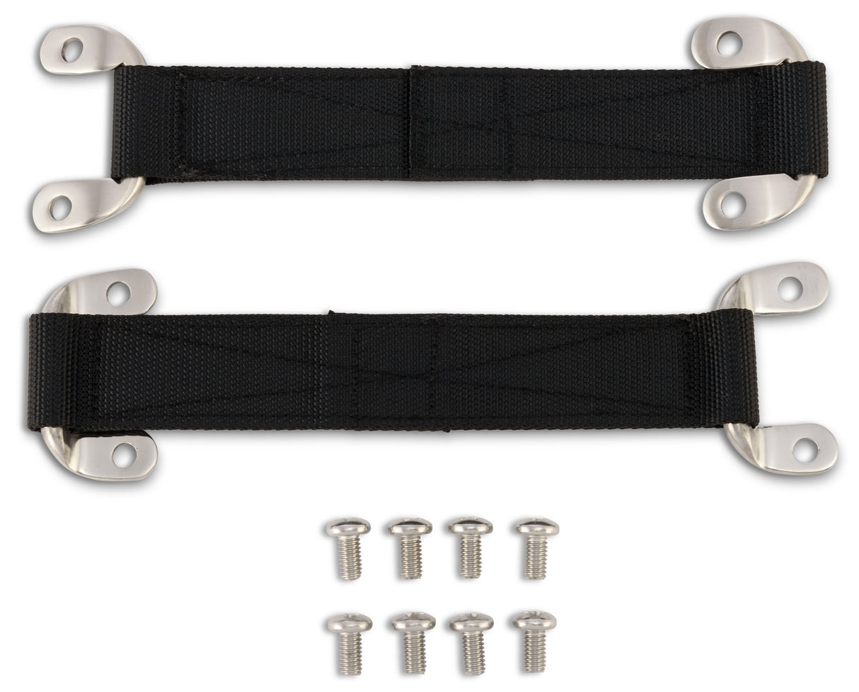 Scott Drake Door Straps-Pair - C6TZ-9623574-BK