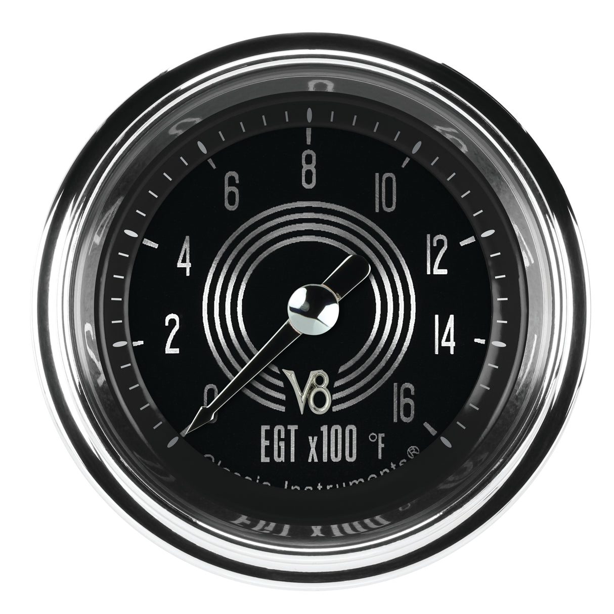Classic Instruments V8 Speedster 2-1/8" Pyrometer FS - V8SR198SLC